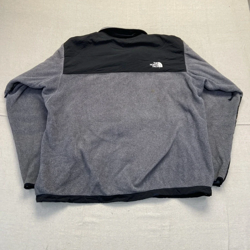 The North Face Denali Fleece Jacket Mens XL Gray Polartec Y2k Vintage Gorpcore